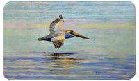 Gliding Pelican Bath Mat