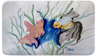 Two Fantail Fish Bath Mat