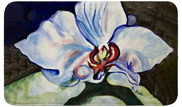 White Orchid Bath Mat