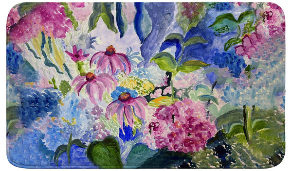 Cone Flowers II Bath Mat