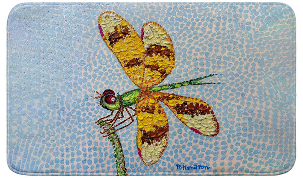 Google Eye Dragonfly Bath Mats
