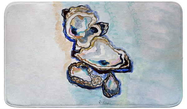 Many Oysters Bath Mats