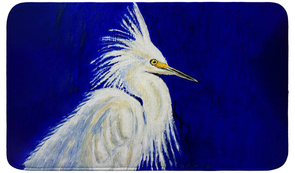 Egret Bad Hair Day Bath Mats
