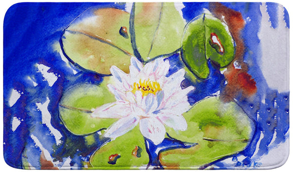 Lily Pad Flower Bath Mat