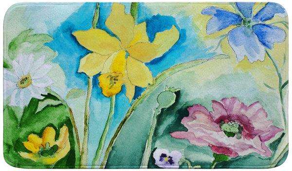 Betsy's Florals Bath Mat