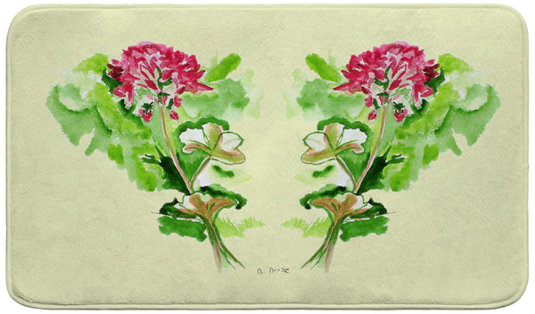 Geranium Bath Mat