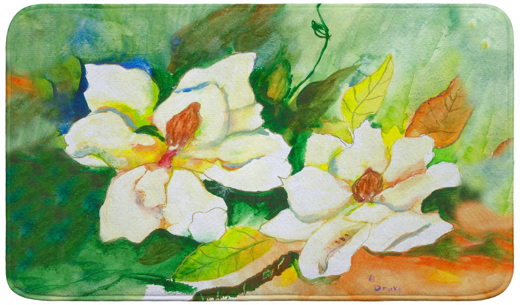 Betsy Drake Magnolia Bath Mat