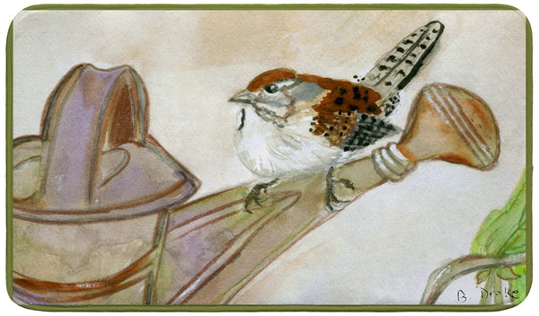 Carolina Wren Bath Mat