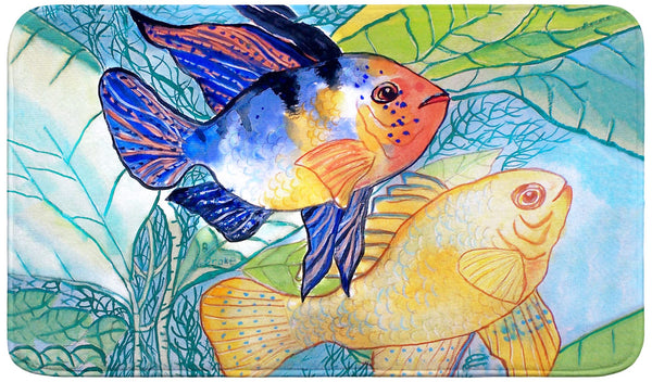 Betsy's Two Fish Bath Mat
