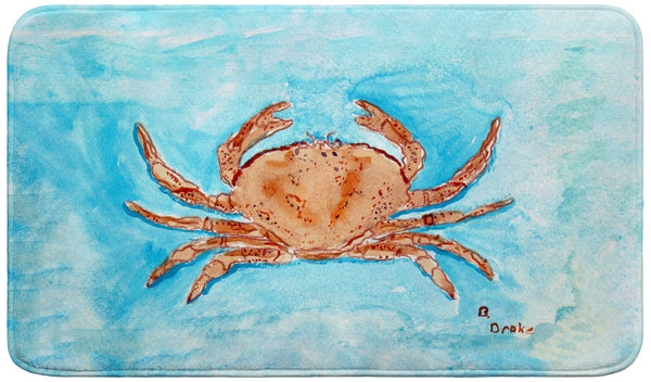 Red Crab Bath Mat