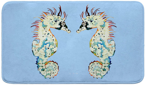 Betsy's Seahorses Bath Mat