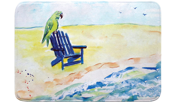 Parrot and Chair Bath Mat