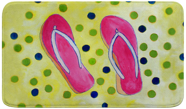 Flip Flops Bath Mat