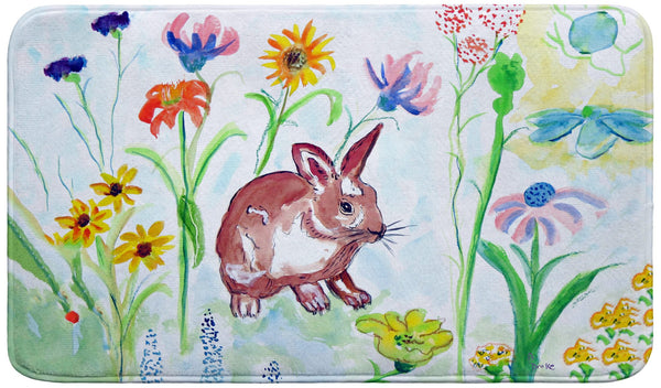 Whiskers Bunny Bath Mat