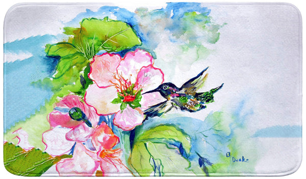 Hummingbird & Hibiscus Bath Mat