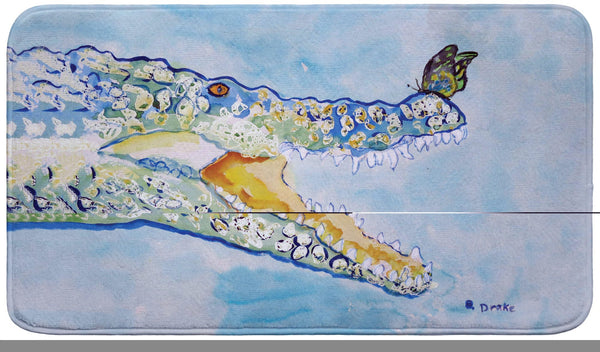Croc & ButterFly Bath Mat