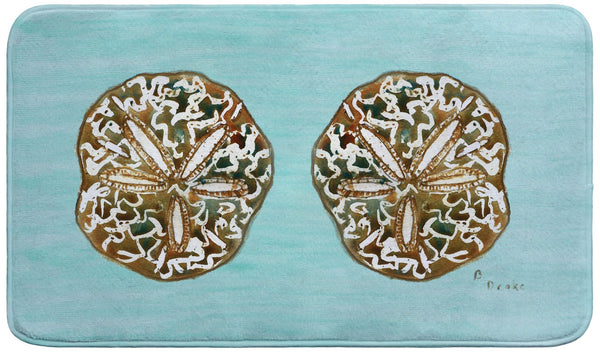 Betsy's Sand Dollar Bath Mat