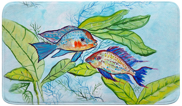 Pair of Fish Bath Mat