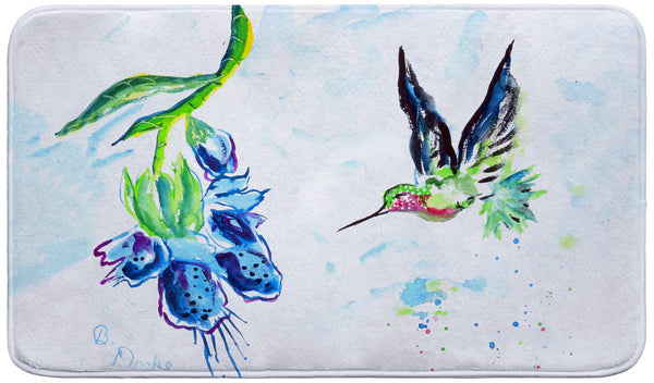 Hovering Hummingbird Bath Mat