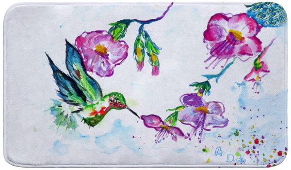 Feeding Hummingbird Bath Mat