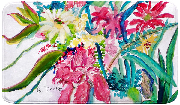 Multi Florals Bath Mat