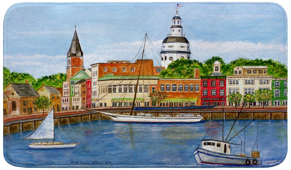 Annapolis City Dock, MD Bath Mat