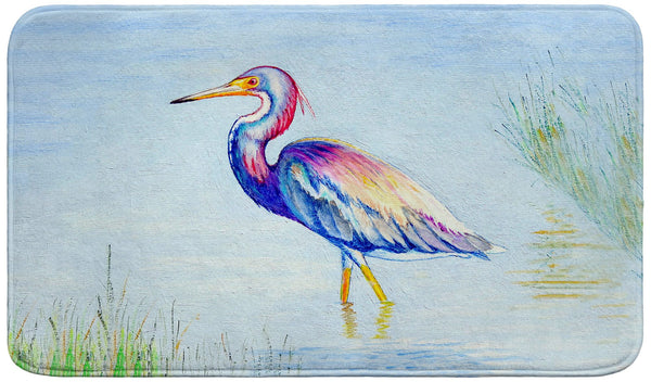 Tri-Colored Heron Bath Mat