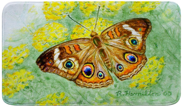 Buckeye Butterfly Bath Mat