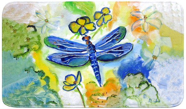 DragonFly's Garden Bath Mat