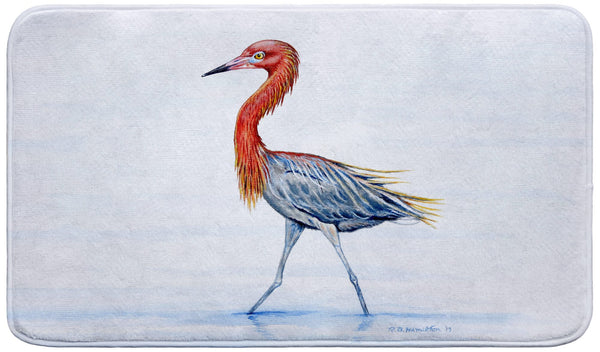 Reddish Egret Bath Mat