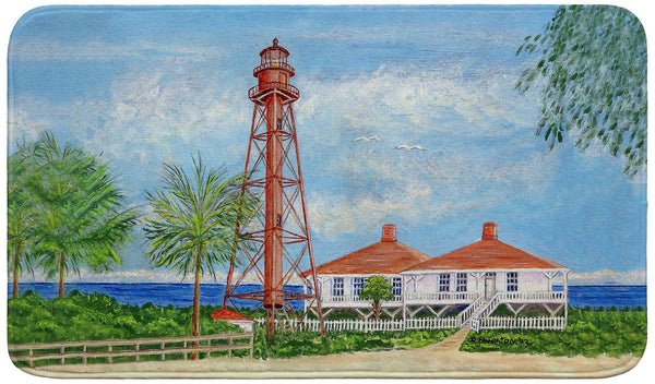 Sanibel Lighthouse, FL Bath Mat