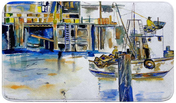 Fishing Boat Bath Mat