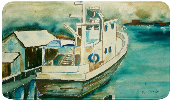 Oyster Boat Bath Mat