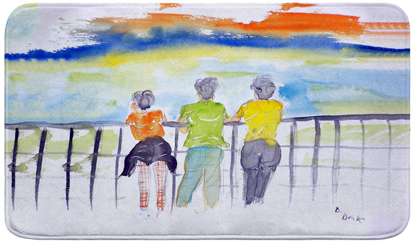 Ladies Looking Bath Mat