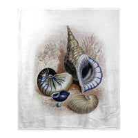 Three Shells Antique Silk-Touch Throw