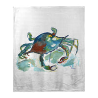 Betsy's Crab Silk-Touch Throw