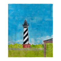 Hatteras Lighthouse, NC Silk-Touch Throw