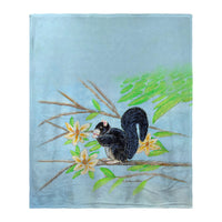 Fox Squirrel Silk-Touch Throw