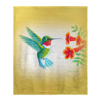 Dick's Hummingbird Silk-Touch Throw