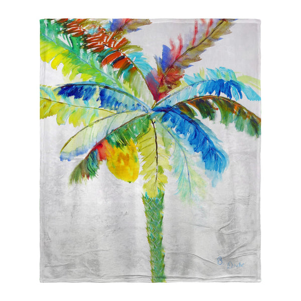 Big Palm Silk-Touch Throw