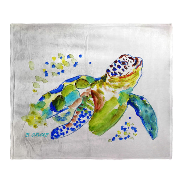 Baby Sea Turtle Silk-Touch Throw