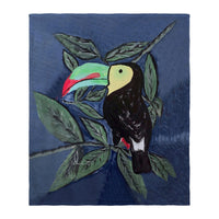 Drake's Toucan Silk-Touch Throw