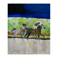 Close Race Silk-Touch Throw