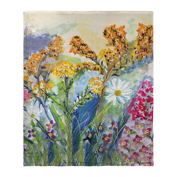 Wildflowers Silk-Touch Throw