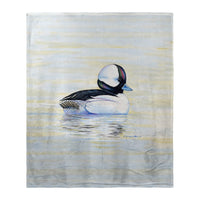 Bufflehead Duck Silk-Touch Throw