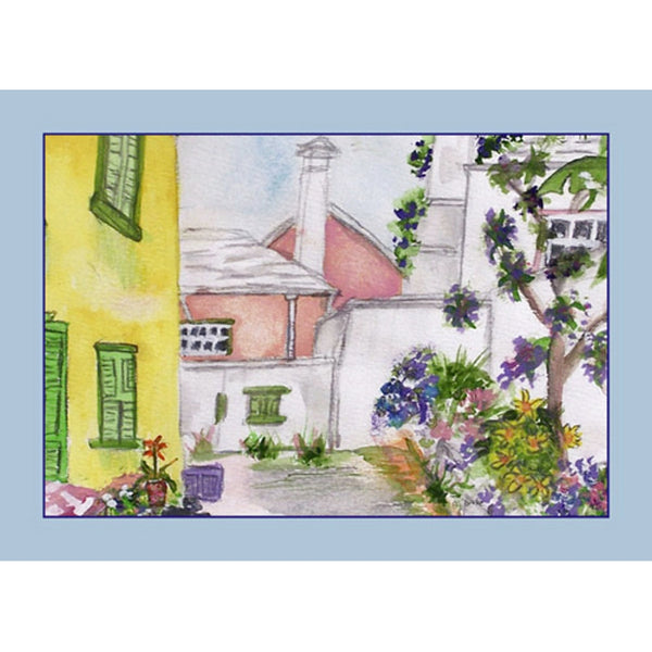 Yellow House Beach Towel