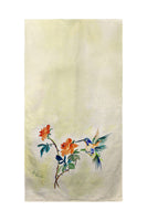 Hummingbird & Rose Beach Towel