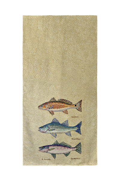 Creek Fish Beach Towel