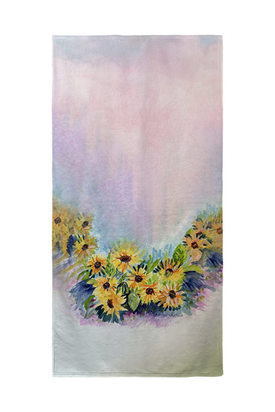 Betsy's Black Eyed Susans Beach Towel
