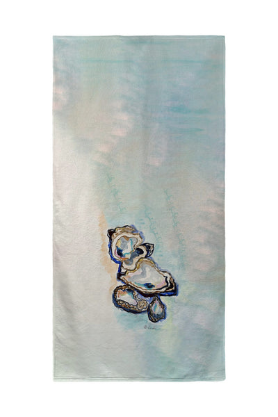 Many Oysters Beach Towel